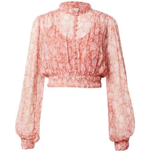 Guido Maria Kretschmer Collection Bluza &amp;#039;Lissey&amp;#039; oranžna / bela Slike