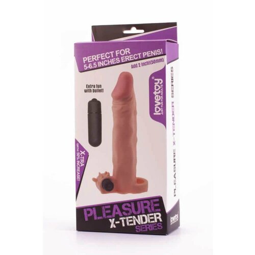 Lovetoy Vibracijski PodaljŠek Penisa Pleasure X-tender #3 Cene