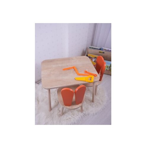 Hanah home hannah home dečiji set sto i dve stolice bunny Cene