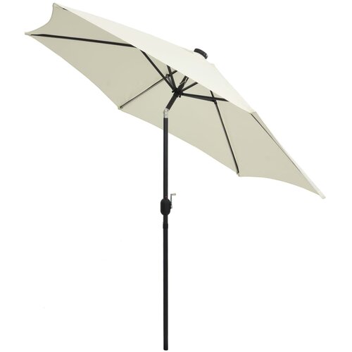  Vrtni suncobran LED s aluminijskim stupom 300 cm Slike