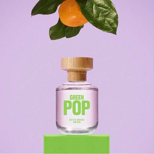 Benetton United Dreams Green Pop For Her toaletna voda za ženske 80 ml Slike