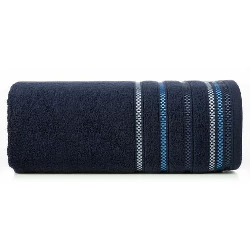 Eurofirany Unisex's Towel 390959 Navy Blue