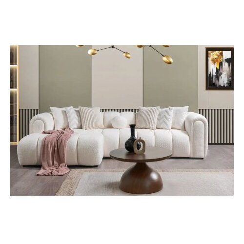 Atelier Del Sofa ugaona garnitura n line left white Cene