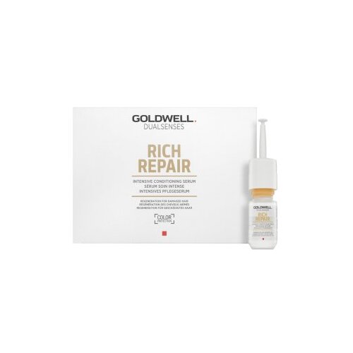Goldwell Dualsenses Rich Repair Intensive Conditioning Serum tretman za kosu za suhu i o&amp;scaron;tećenu kosu 12 x 18 ml Slike