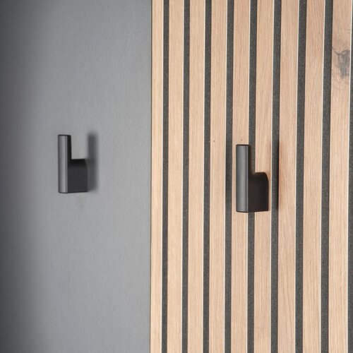 M&amp;ouml;max Garderobni Panel Clever, Barva Hrast, Antracit Slike