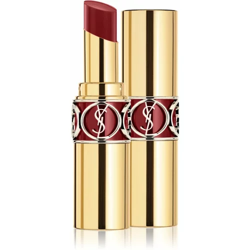 Yves Saint Laurent Rouge Volupté Shine vlažilna šminka odtenek 130 Plum Jersey 3.2 g