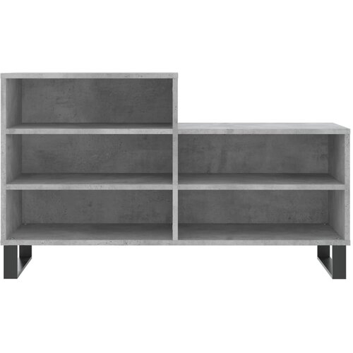  za cipele boja betona 102x36x60 cm konstruirano drvo Slike