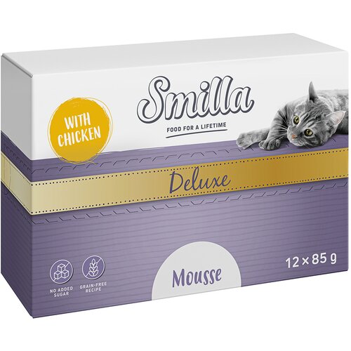 Smilla Deluxe Mousse 48 x 85 g - Piletina Cijene