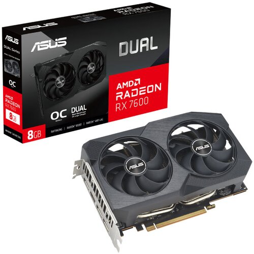 Asus RX 7600 V2 OC Edition 8GB Slike