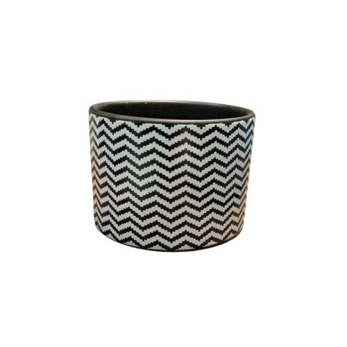 Dekordom Saksija geometrico ak009-115 12x12x9 - black - n03 ( 023694 ) Cene