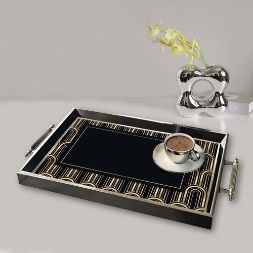 Aberto Design Poslužavnik TPG9913 50 x 29 x 3.5 cm, Šareni Cene