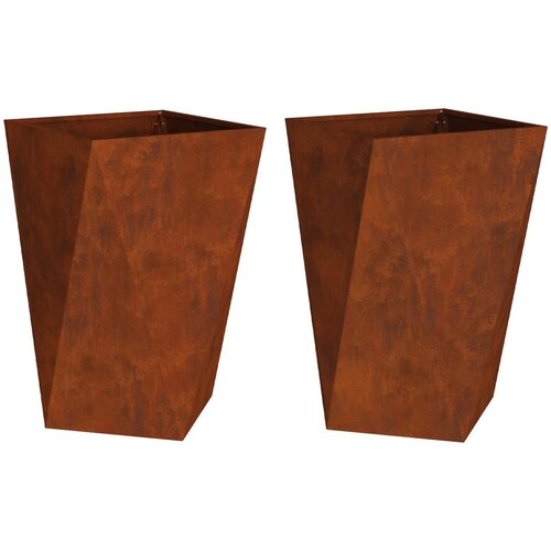  Sadilica 2 pcs Rđa 50 x 50 x 75 cm Slike
