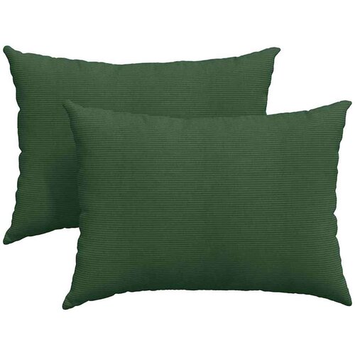 VidaXL jastučići za sofu 2 pcs tamnozelena 70 x 50 cm kordura tekstil Slike