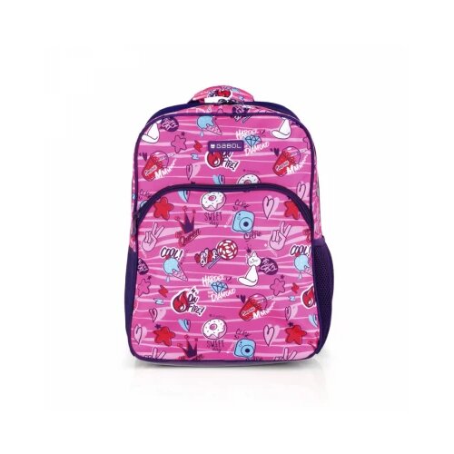 RANAC predškolski ergonomski 30x40x12 cm 13l-0,40 kg Sticker Gabol roze Slike