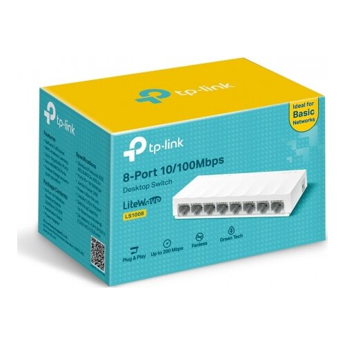 Tp-link Switch LS1008 8port 10/100Mbps Cene