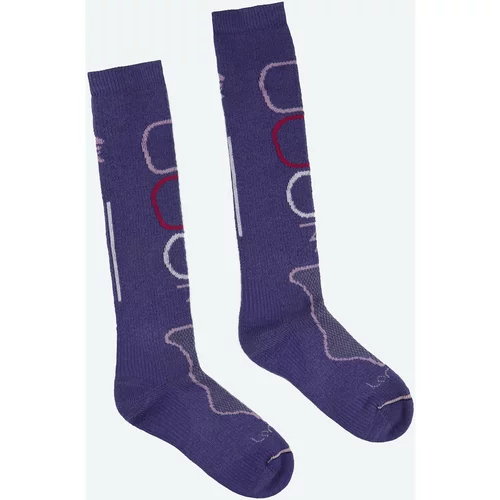 Lorpen nogavice stmw 1158 tri layer socks deep purple vijolična