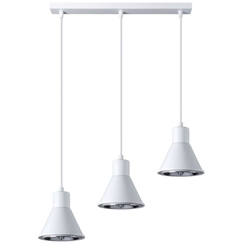  Sollux SL.0988 - Luster na sajli TAZILA 3xES111/60W/230V bela Cene