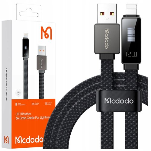 McDodo POLNILEC USB STRELA HITRO POLNJENJE KABEL ZA IPHONE 1M VODIL, (21748067) Cene