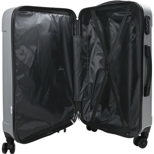 vidaXL Set kofera 3 kom Tvrdi srebrni 20'' 24'' 28'' ABS Cijene