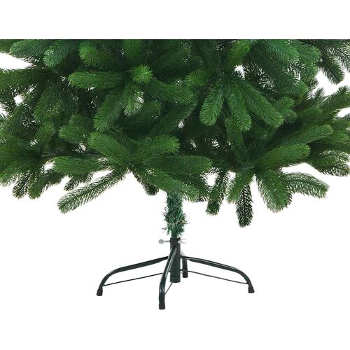  Umjetno božićno drvce s realističnim iglicama 150 cm zeleno Slike