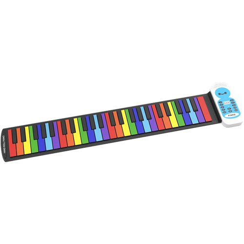 Moye Silikonska električna klavijatura Rainbow Roll Up Piano Cene