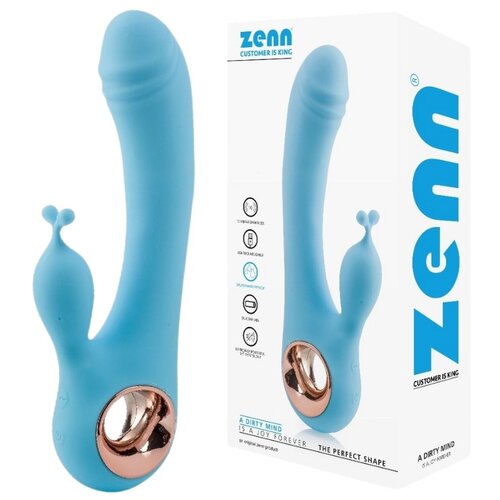 Zenn Vibrator Rabbit The Perfect Shape Blue Slike