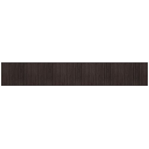 Maison Chic Preproga, Rug pravokotna temno rjava 80x1000 cm bambus, (22121009) Cene