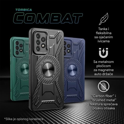  Maska  Combat za Samsung A14 4G/ A145R/ A14 5G/ A146B plava Cene