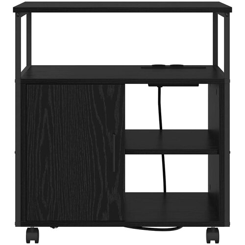  s postajom za punjenje Crni hrast 61 x 46 x 67 cm Slike