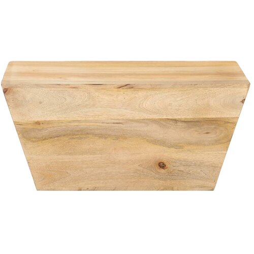  Stolić za kavu V-oblika 66 x 66 x 30 cm od masivnog drva manga Slike