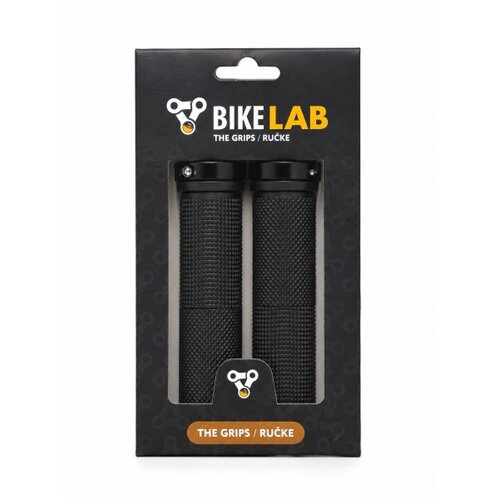  Gripovi bike lab clasik sa lock-ovima, crni (u pakovanju) ( b30101-k ) Slike