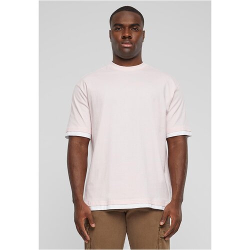 DEF Men's T-Shirt Visible Layer - Pink/White Cene