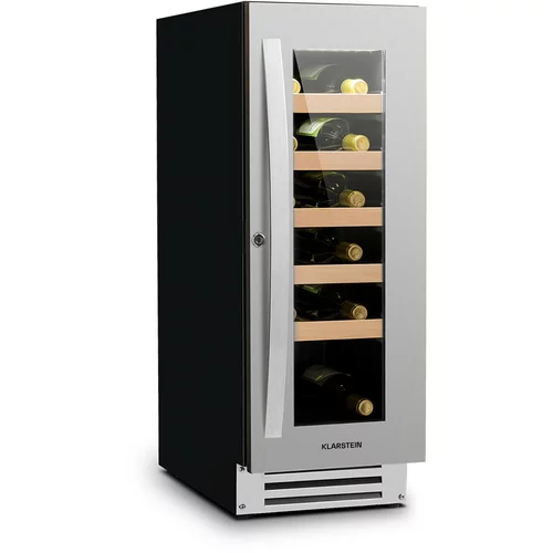 Klarstein Vinovilla Smart, vinoteka, hladnjak, 50 l / 20 boca, staklena vrata, nehrđajući čelik