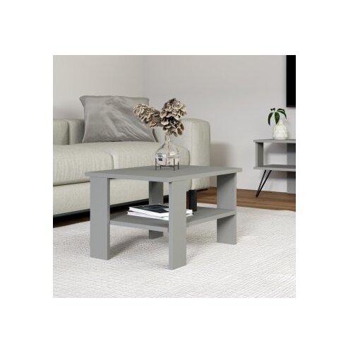 Hanah home Club sto Duama, 60x37x45 cm, siva Slike