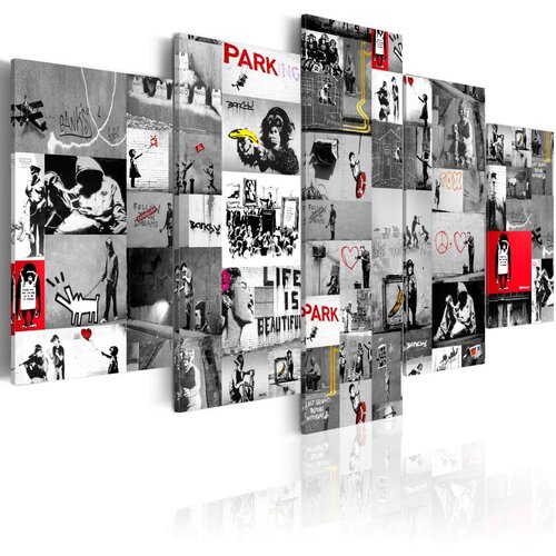 Slika - Street Art: Banksy IV 100x50 Slike