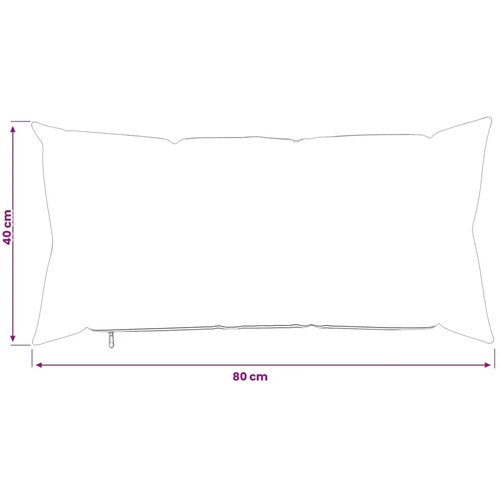  Presvlaka za jastuk 12 kom. HEERLEN Ružičasta 40 x 80 cm - Ružičasta 40 x 80 cm 12 Slike