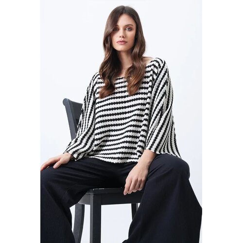 Trend Alacati Stili Ženska bluza Alc-X14720, Crna Cene