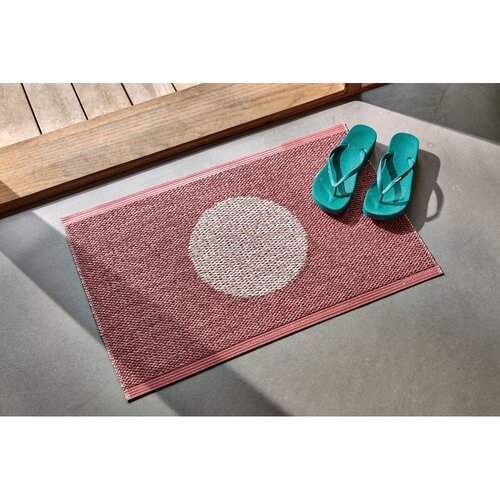 Pappelina Svetlo rdeč zunanji in notranji tekač 70x280 cm Vera Pop Blush &amp;ndash; Slike