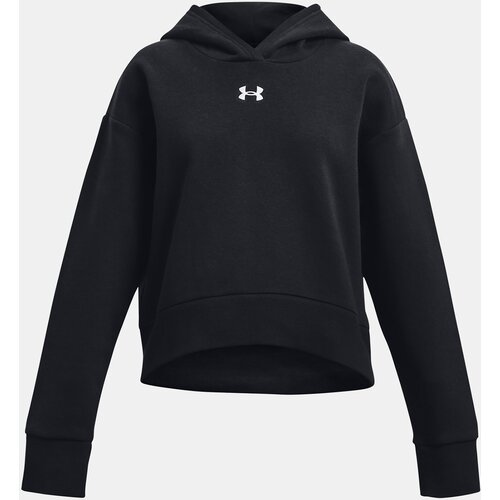 Under Armour Sweatshirt UA Rival Fleece Crop Hoodie - BLK - girls Slike