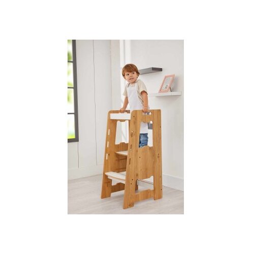 Hanah home Dečiji tobogan Learning Tower Natural Cene