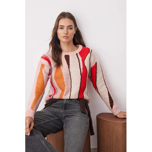 TRENDYOLMILLA ženski duks Twoaw26Kz00173, Roze-Roze Cene