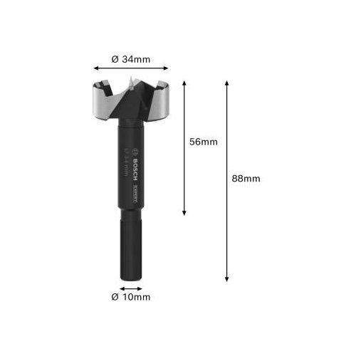 Bosch expert wood forstner glodalo &Oslash; 34 mm, 2608901836 Cene