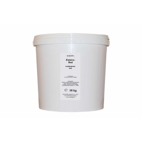 Schupp Elektrobad, kopalna sol za izbolj&amp;scaron;anje prevodnosti, 10 kg Slike