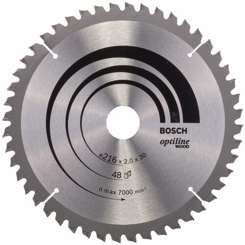 Bosch List kružne testere Optiline Wood 216 x 30 x 2.0 mm. 48 Slike