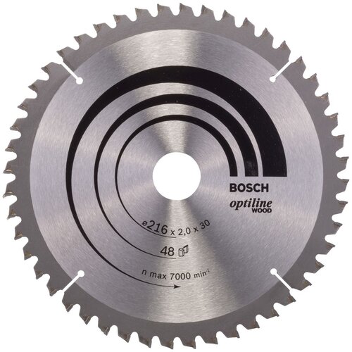 Bosch List kružne testere Optiline Wood 2608640432, 216 x 30 x 2,0 mm, 48 Slike