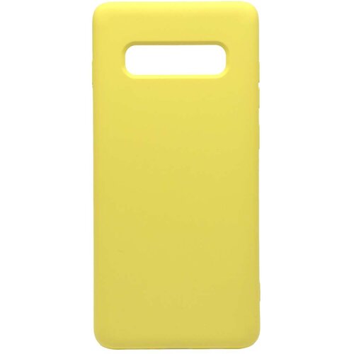 Maska za telefon SOFT CASE za Samsung S10 Plus/G975, Žuta Cene