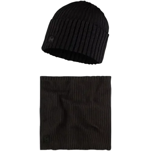 Buff Gift Pack Set Beanie and Neckwarmer Crna