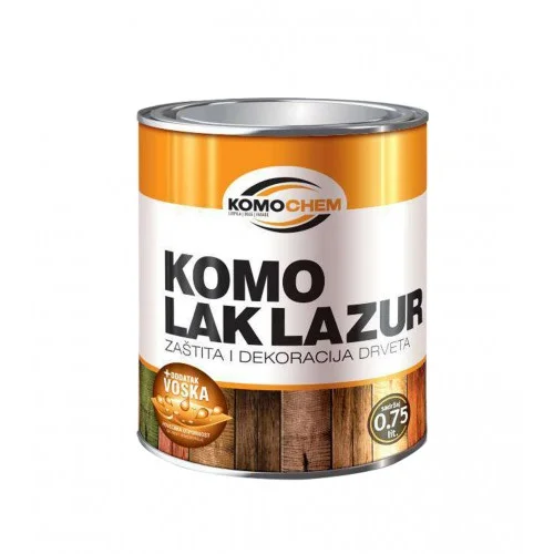 KOMOCHEM Osnovna boja za drvo Komolaklazur 0,75l Hrast