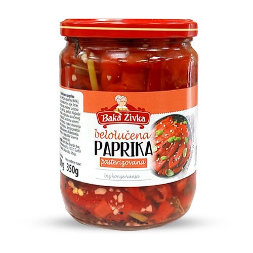 Baka Živka Belolučana paprika, Pasterizovana, 550 g Cene