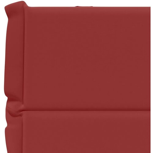  Jastuk za stolac s visokim naslonom GEMERT 6 kom. - Burgundac (poliester) 120 x 50 x 3 cm 6 Slike